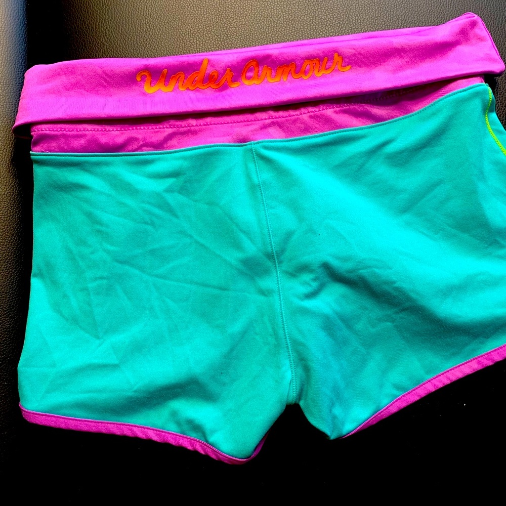 Under Armour yoga/workout spandex shorts